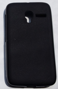 Силиконов гръб ТПУ мат за Alcatel OneTouch Pixi 3 3.5 OT 4009 / Idol mini 3 3.5 черен